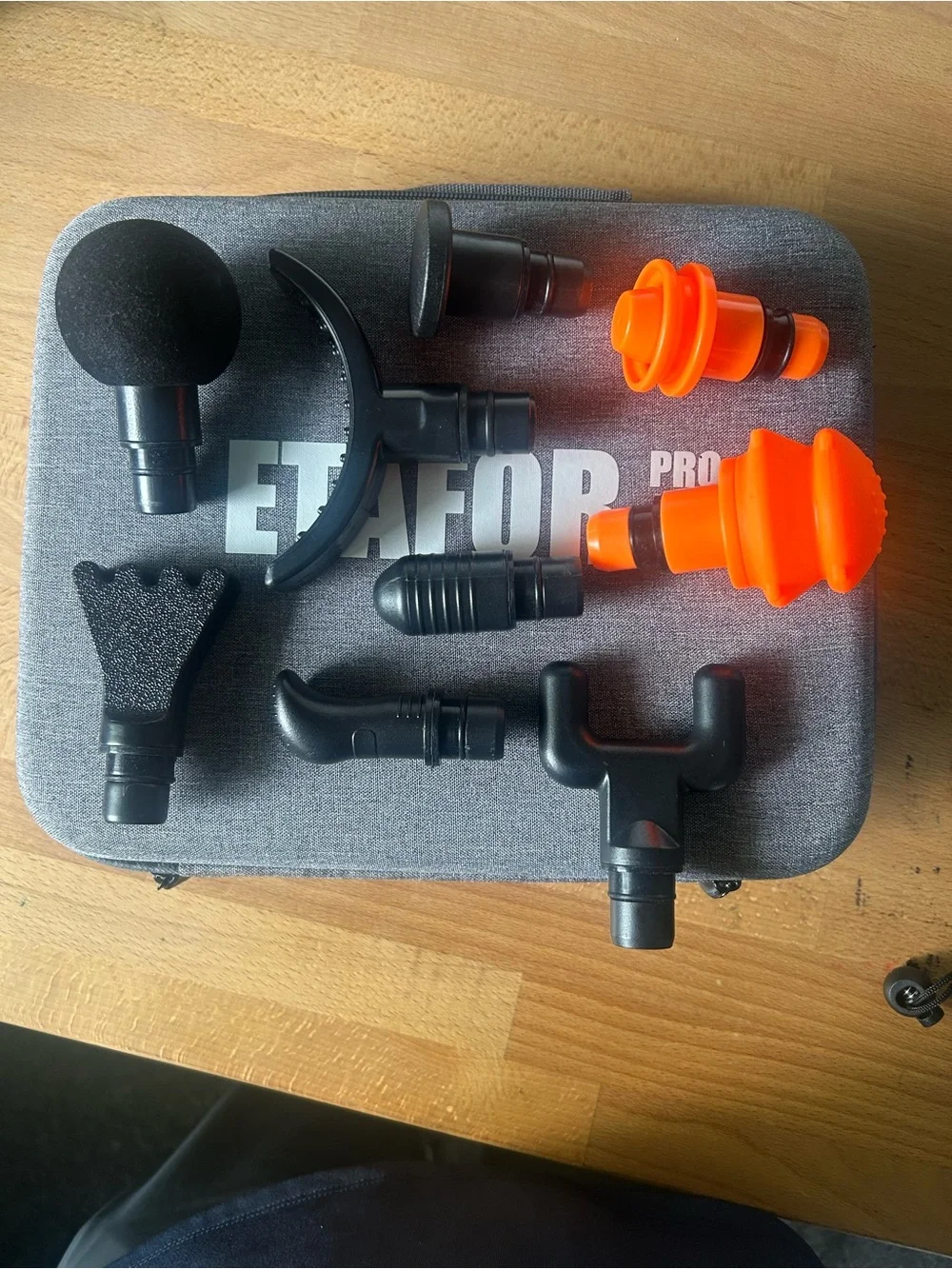 Etafor Pro Black Massage Gun - Portable Percussion Massager